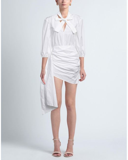 BROGNANO White Mini Dress