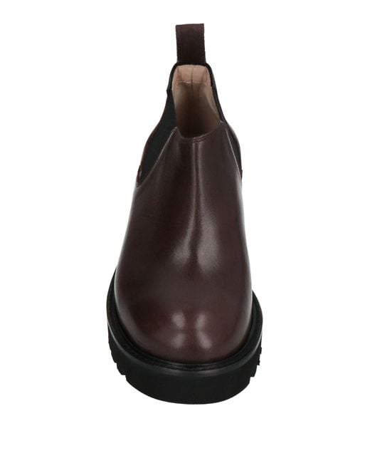 Stele Brown Ankle Boots Calfskin