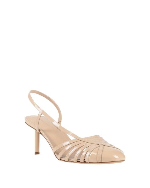 Ferragamo Natural Pumps Leather