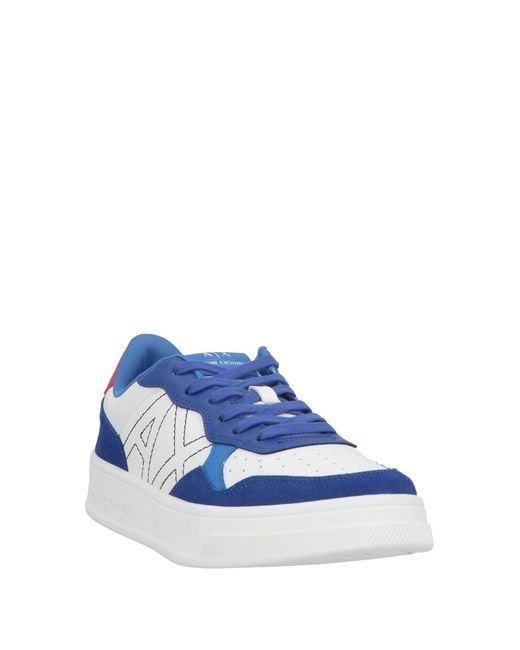 ARMANI EXCHANGE Blue Trainers for men
