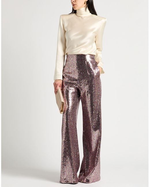 Pantalone di Rochas in Purple