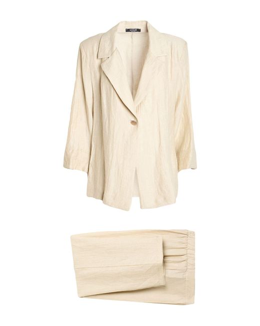 Meteor Natural Suit Linen, Polyamide