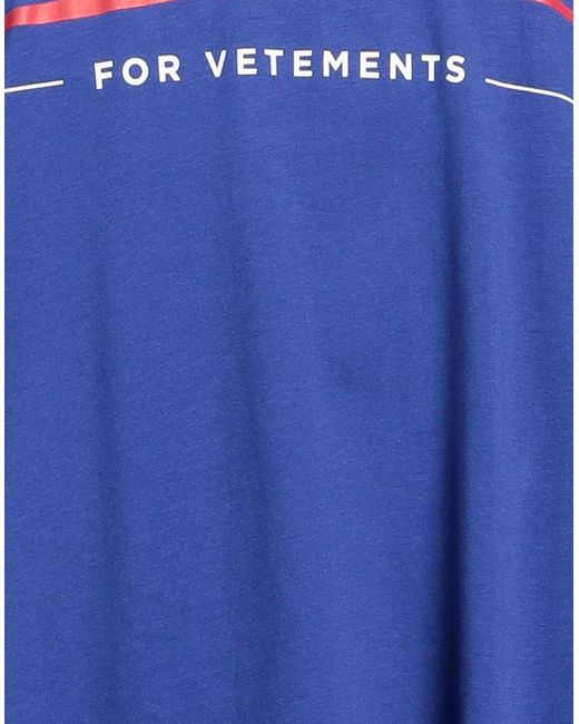 Vetements T-shirts in Blue für Herren