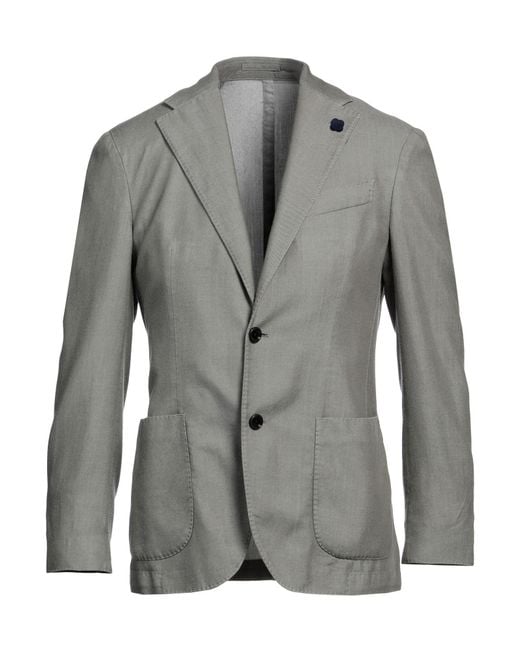 Lardini Gray Blazer for men