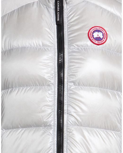 Canada Goose Gray Puffer Polyamide