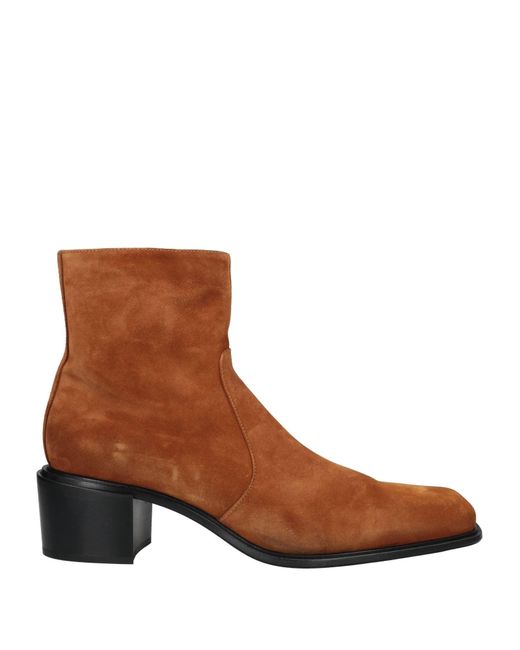 Cesare Paciotti Brown Ankle Boots for men