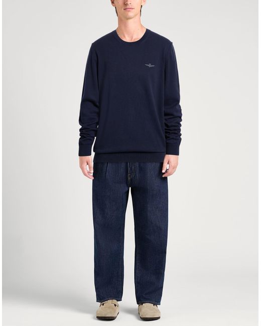 Aeronautica Militare Blue Sweaters for men