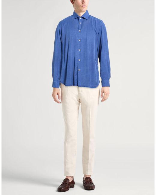 Boglioli Blue Shirts for men