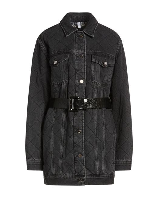 Liu Jo Black Denim Outerwear