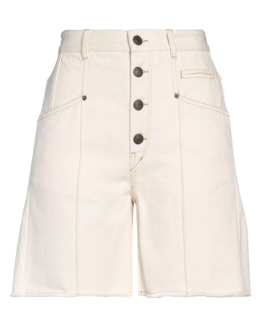 Isabel Marant Natural Shorts & Bermuda Shorts