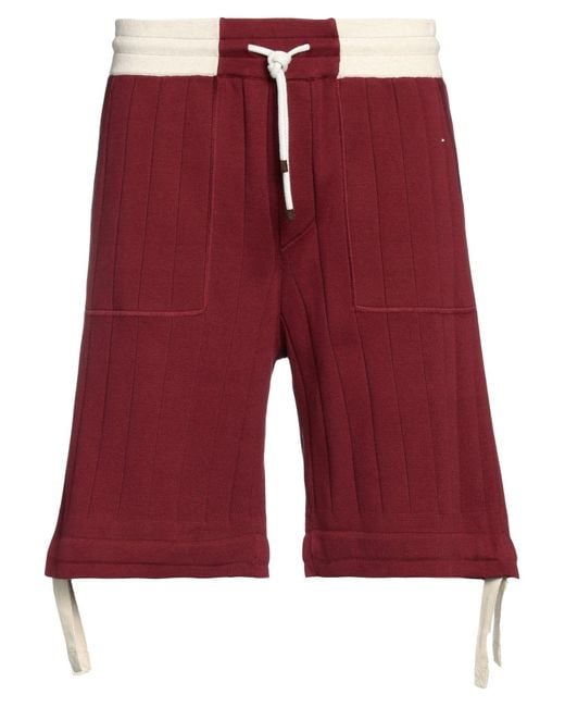 Brunello Cucinelli Shorts & Bermudashorts in Red für Herren