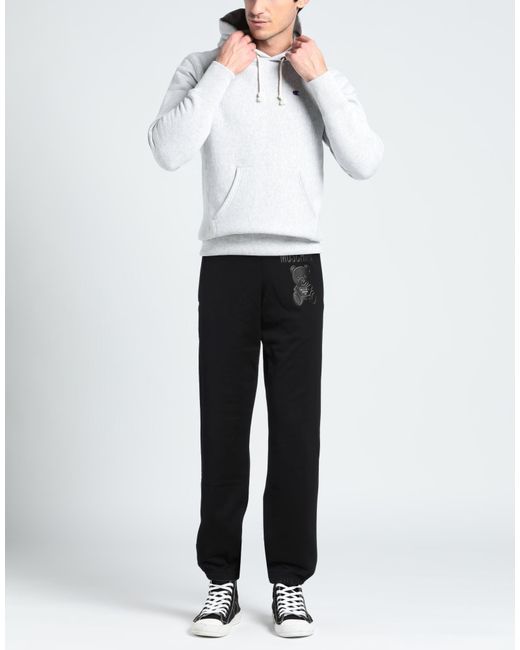 Moschino Black Pants Organic Cotton for men