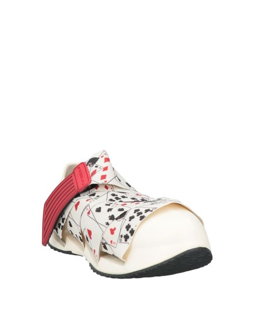 Fessura White Trainers