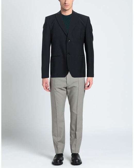 Daniele Alessandrini Black Blazer for men