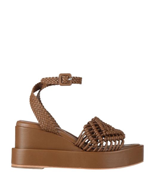 Paloma Barceló Brown Sandals