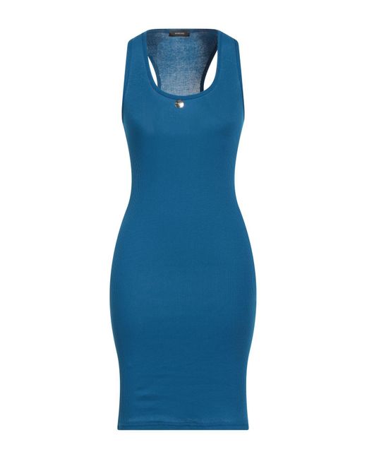 Mangano Blue Mini Dress