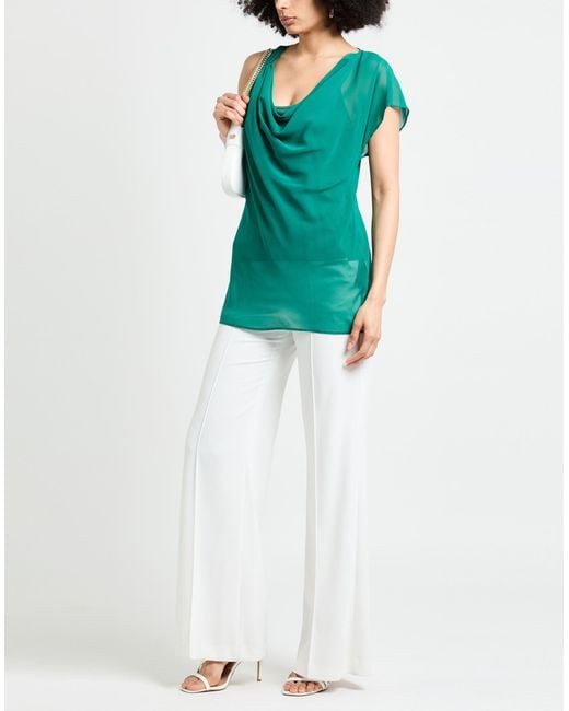 Hanita Green Top Polyester