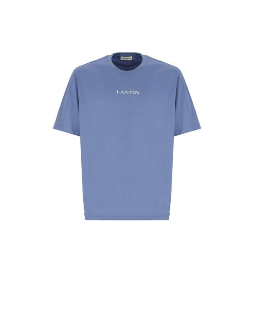 Lanvin T-shirts in Blue für Herren