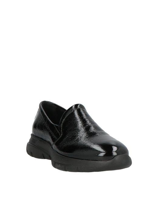 Frau Black Loafers Leather
