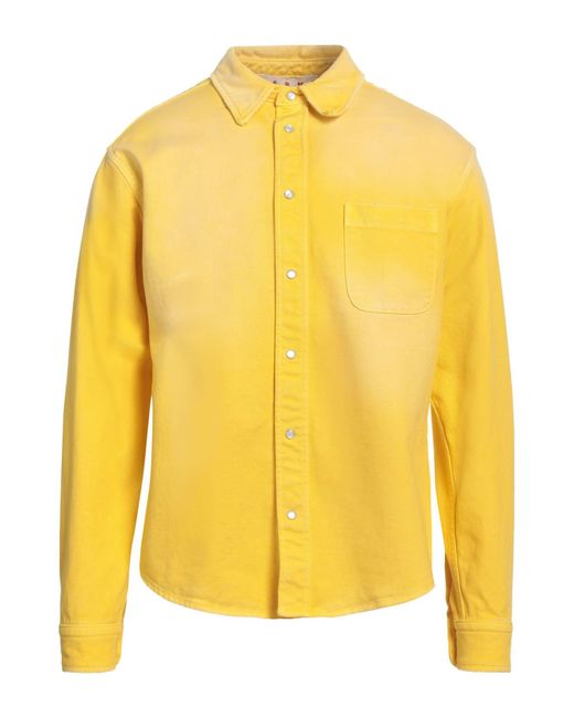 Camicia di Marni in Yellow da Uomo