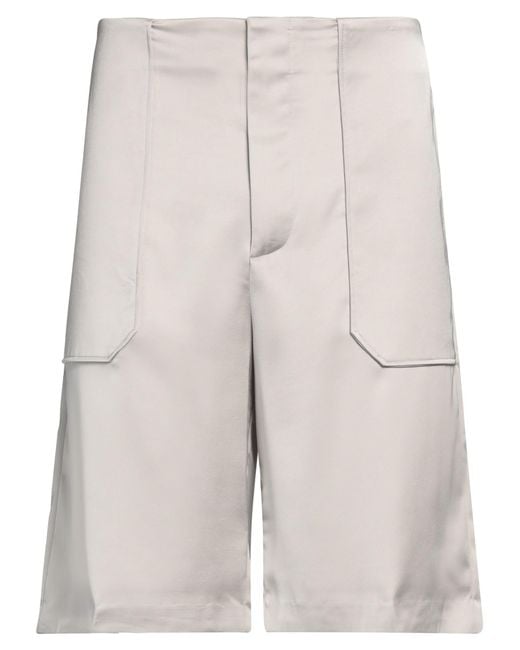Roberto Collina Natural Shorts & Bermuda Shorts Polyester for men