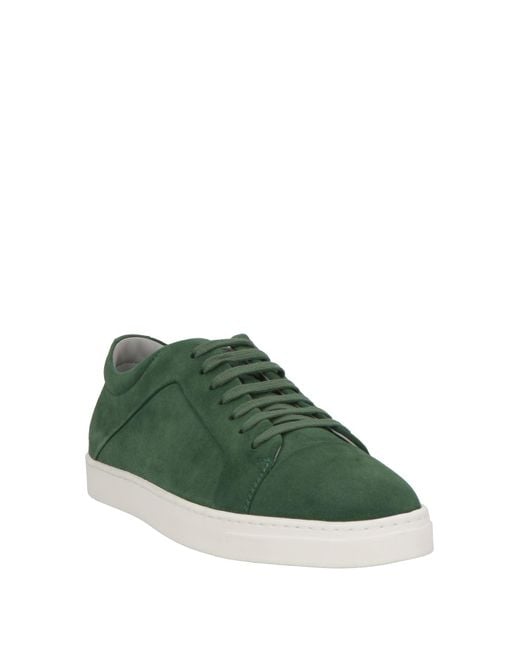 Giorgio Armani Green Trainers for men