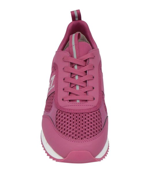 EA7 Purple Trainers for men