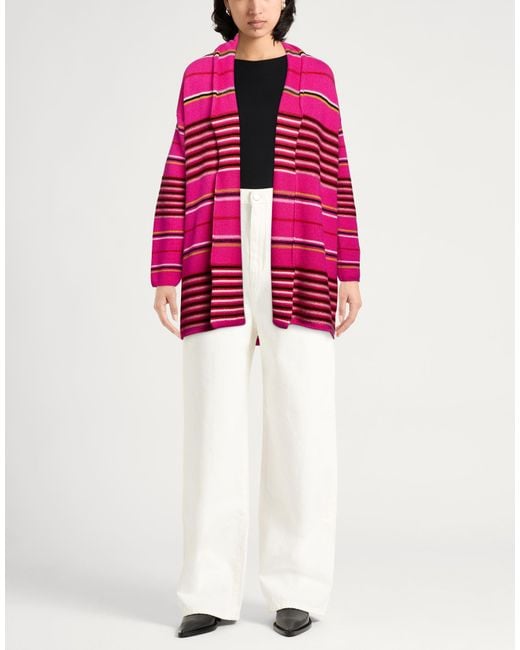 The Elder Statesman Pink Cardigan