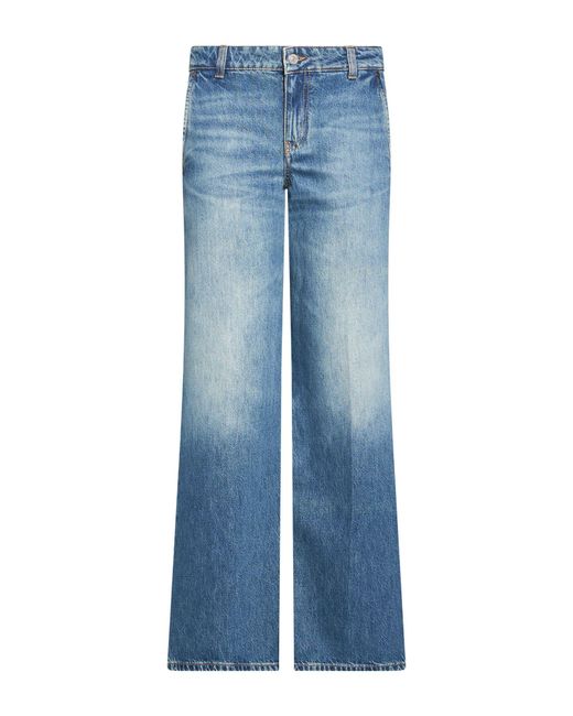 Victoria Beckham Blue Jeans Cotton