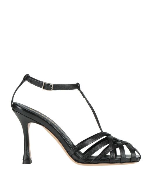 Gianmarco F. Black Sandals