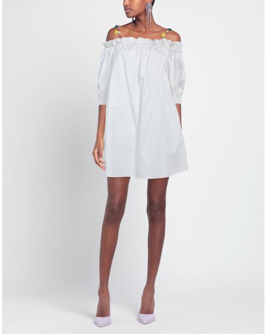 Hanita White Mini Dress