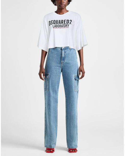 DSquared² White T-Shirts