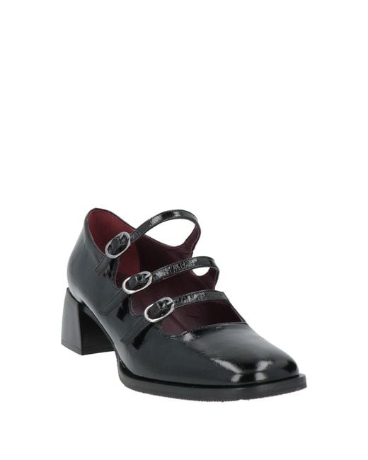 Lorenzo Mari Black Pumps Leather