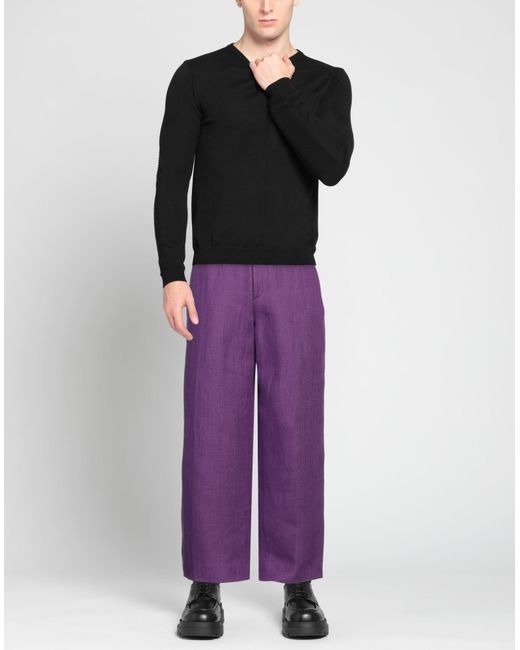 Bode Purple Pants for men