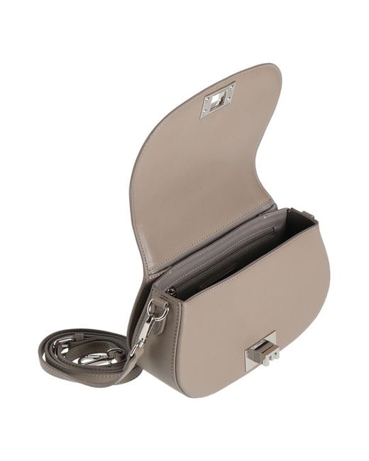 ERMANNO FIRENZE Gray Shoulder Bag