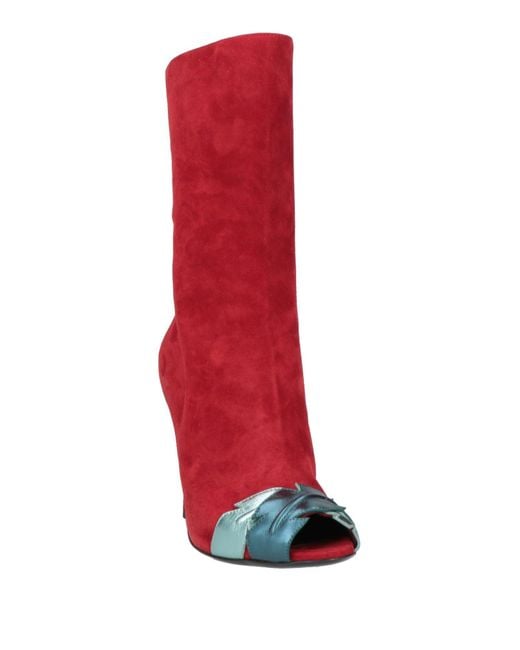 Pollini Red Stiefelette