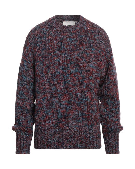 Jil Sander Blue Sweater Wool for men