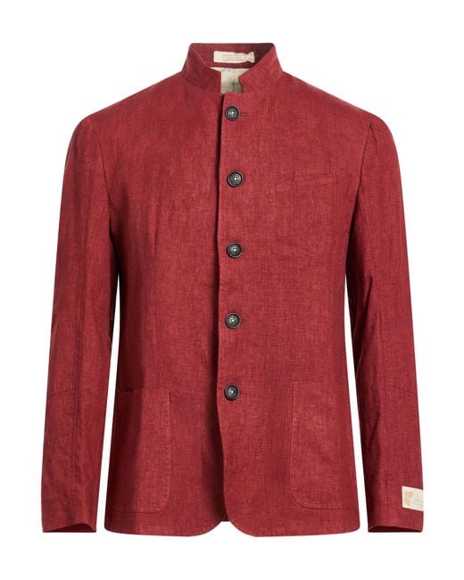 Massimo Alba Red Blazers for men