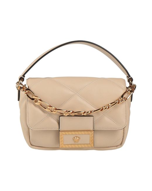 Versace Natural Handbag Calfskin