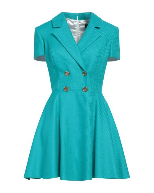 Elisabetta Franchi Blue Mini-Kleid