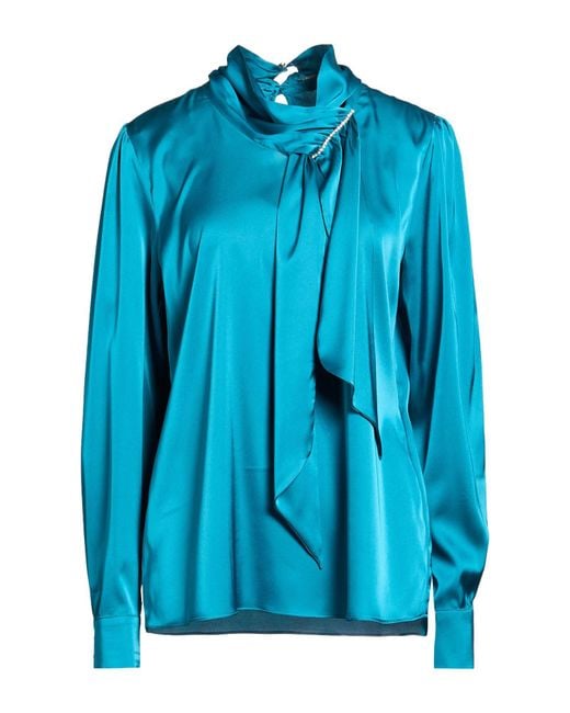 Top Camilla de color Blue