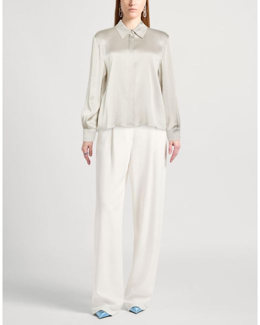 Alberta Ferretti White Light Shirt Acetate, Silk