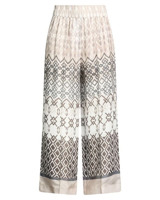 Brunello Cucinelli White Trouser