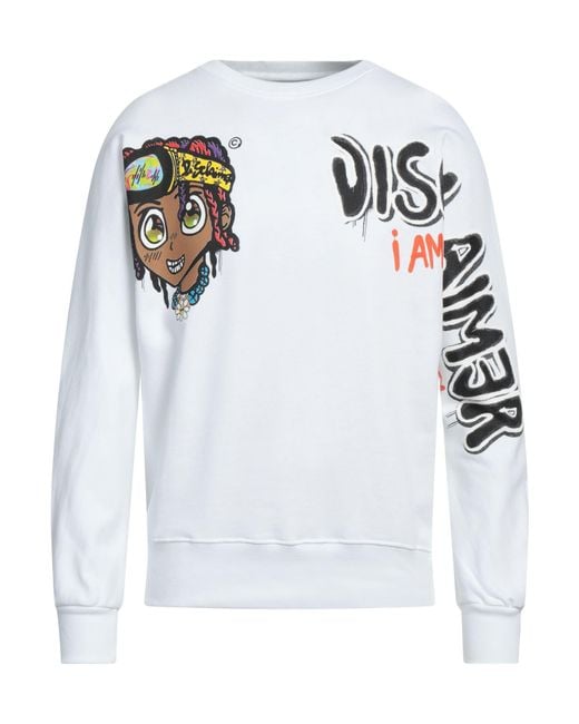 Sudadera DISCLAIMER de hombre de color White