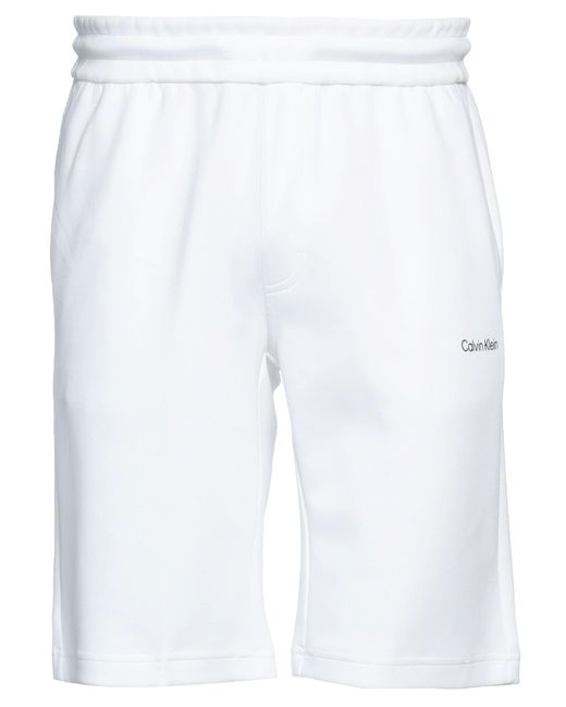 Calvin Klein White Shorts & Bermuda Shorts for men