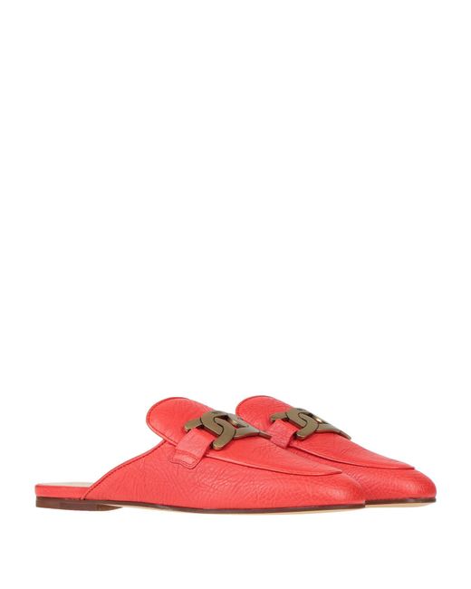 Tod's Pink Mules & Clogs