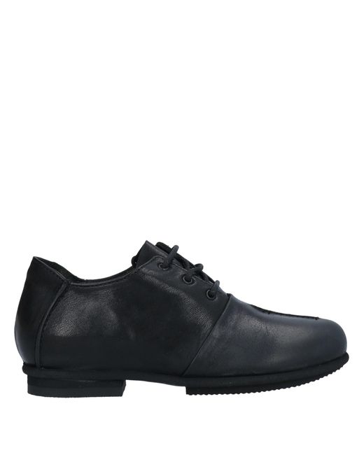 Ixos Black Lace-up Shoes