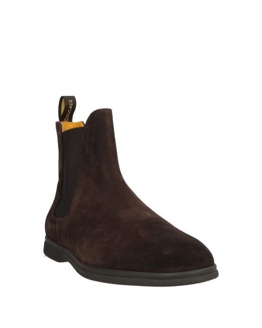 Doucal's Brown Ankle Boots for men