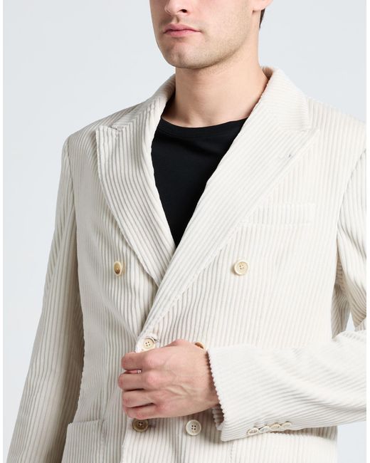 Eleventy Natural Blazer Cotton for men