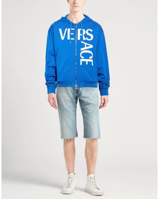 Versace Blue Sweatshirt for men